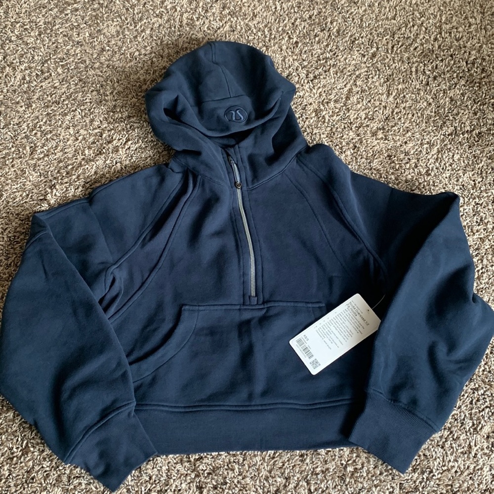 Scuba Oversized 1/2 Zip Hoodie XS/S